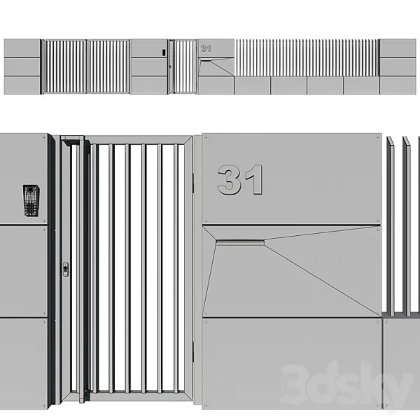 3DSky - Fence 31 - Image 4