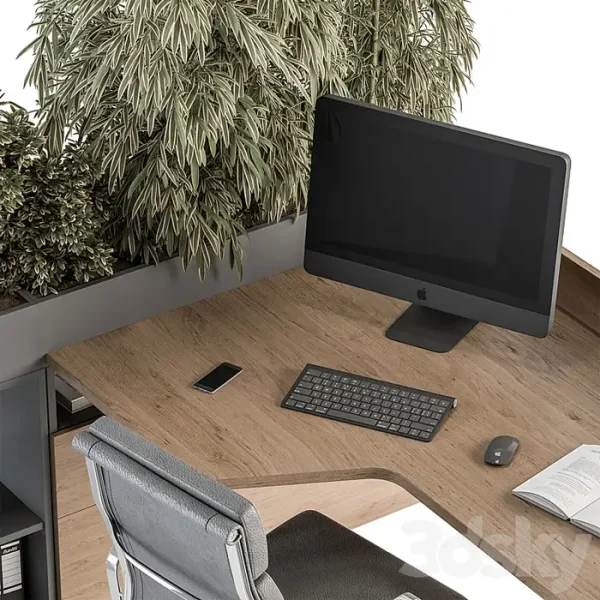 3DSky - Employee Set Office Furniture 348 - Image 2