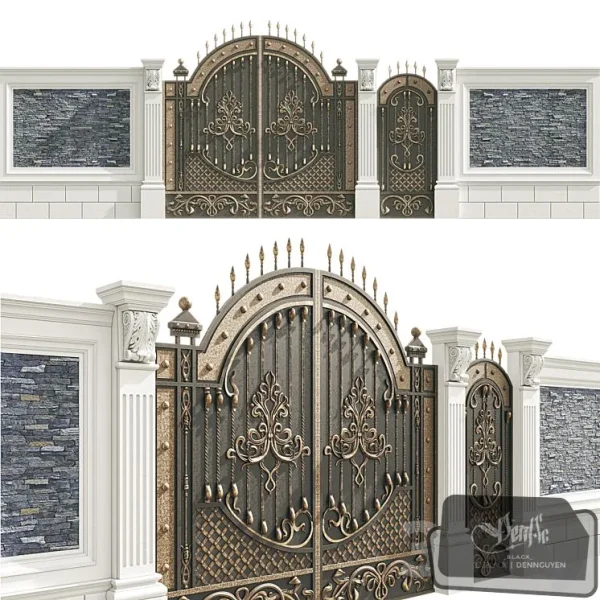3DSky - Fence with Gate