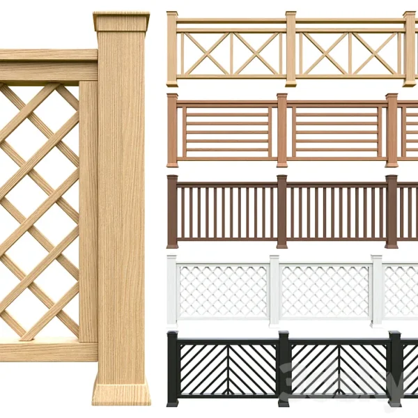 3DSky - Wooden Fencing