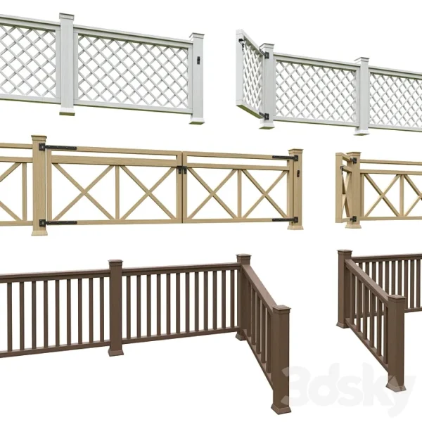 3DSky - Wooden Fencing - Image 2