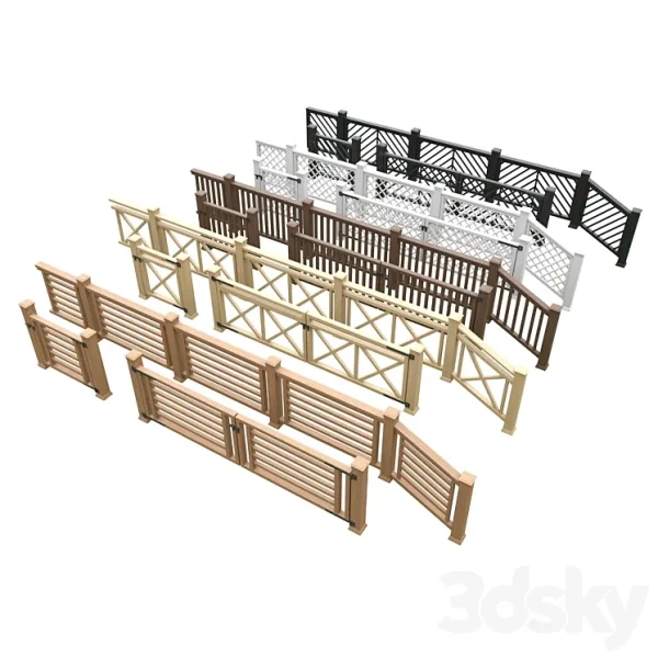 3DSky - Wooden Fencing - Image 3