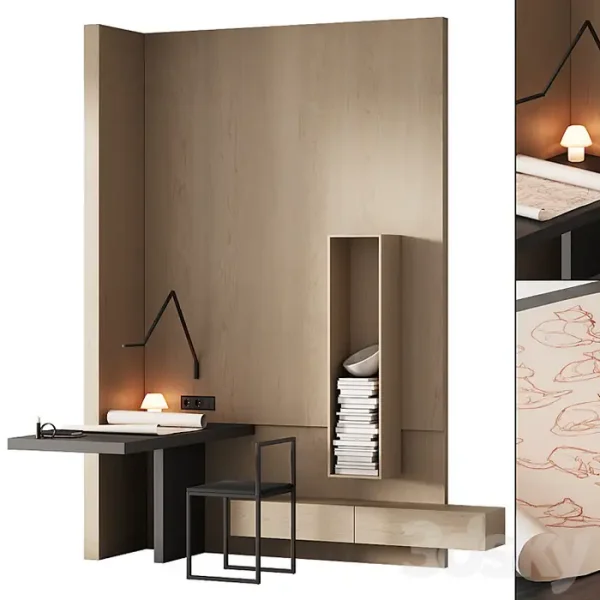 3DSky - 243 Office Furniture 08 Workplace 04