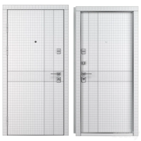 3DSky - Entrance Metal Door Vista - Image 4