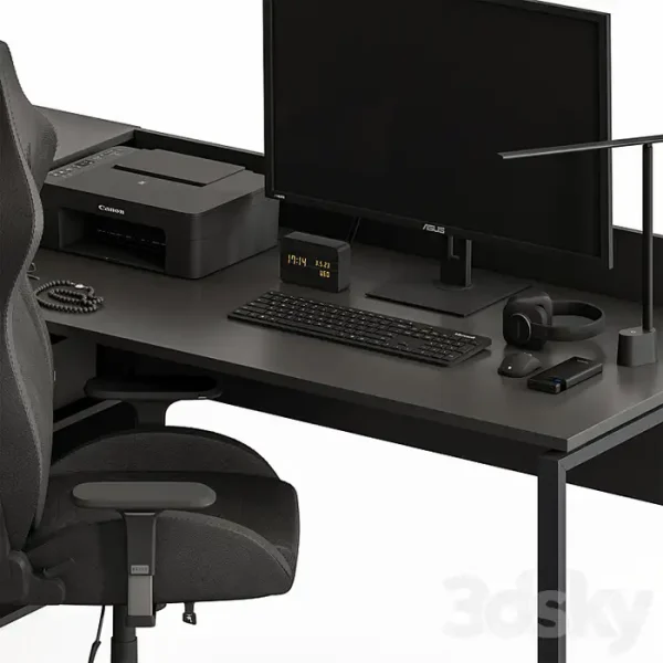 3DSky - Employee Set Office Furniture 420 - Image 3
