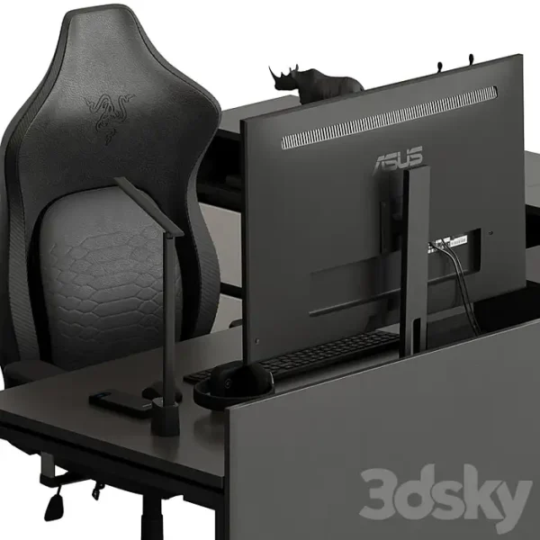 3DSky - Employee Set Office Furniture 420 - Image 4