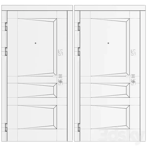 3DSky - Entrance Door Rodos - Image 4