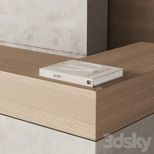 3DSky - 253 Office Furniture 12 Reception Desk 07 - Image 3