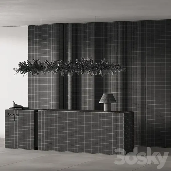 3DSky - 255 Office Furniture 14 Reception Desk 09 - Image 5