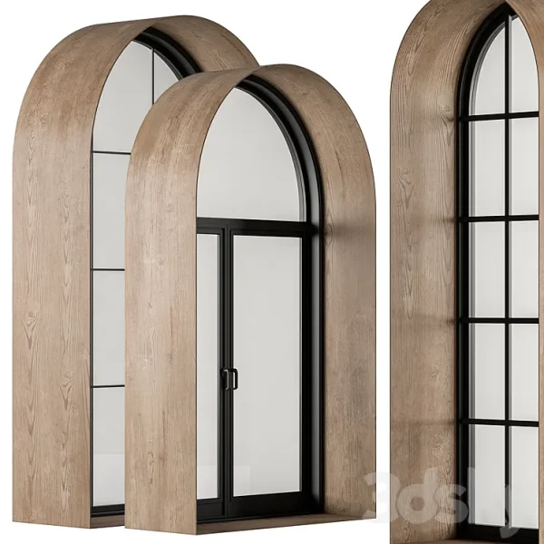 3DSky - Modern Arched Windows Set 22