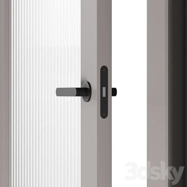 3DSky - Interior Doors with Frame and Fittings - Image 2