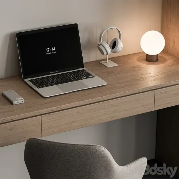 3DSky - Home Office Set Office Furniture 450 - Image 4