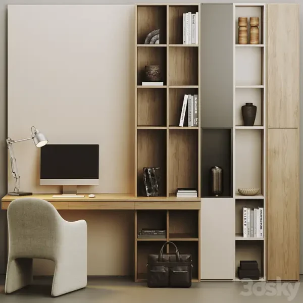 3DSky - Home Office Set