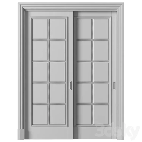 3DSky - Sliding Wardrobe Doors in Classic Style - Image 3