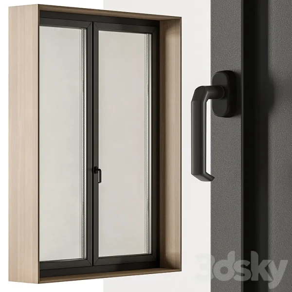 3DSky - Wood Frame Windows Set 23 - Image 2