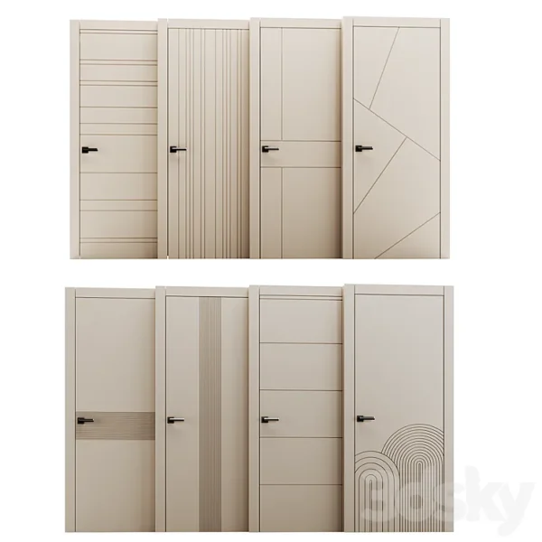 3DSky - Set of Interior Doors LINEA - Image 2