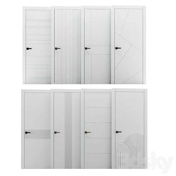 3DSky - Set of Interior Doors LINEA - Image 4