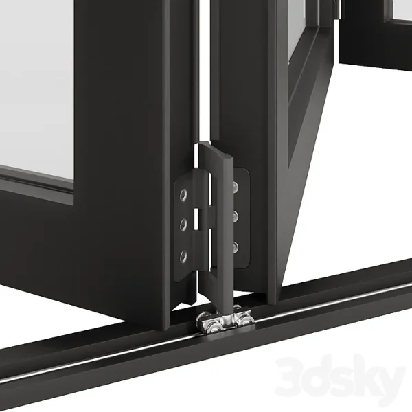 3DSky - Folding Sliding Metal Doors Windows - Image 3