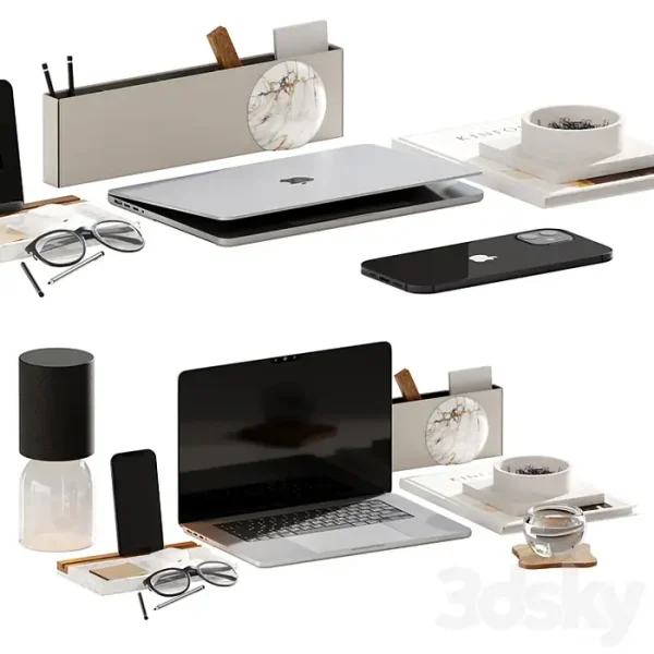 3DSky - Decorative Set on the Desktop - Image 3