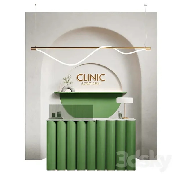 3DSky - GreenApple Clinic Reception - Image 3