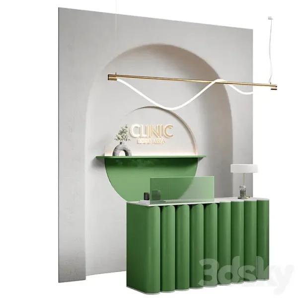 3DSky - GreenApple Clinic Reception - Image 2