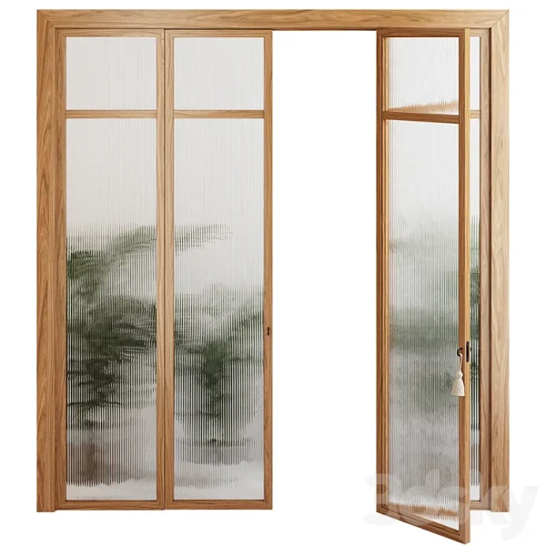 3DSky - Fluted Glass Partition