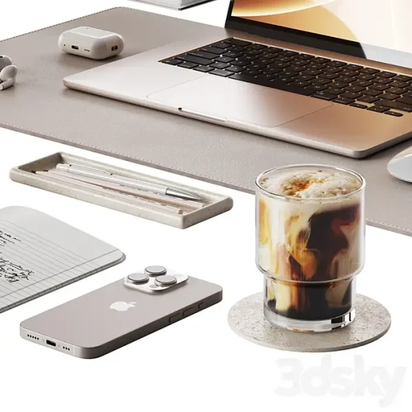 3DSky - Beige Soft Decor for the Workplace - Image 2