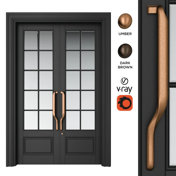 3DSky - Door Set Elmes Archism T2084 - Image 3