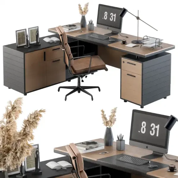 3DSky - Office Furniture Manager Set 28