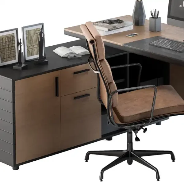 3DSky - Office Furniture Manager Set 28 - Image 2