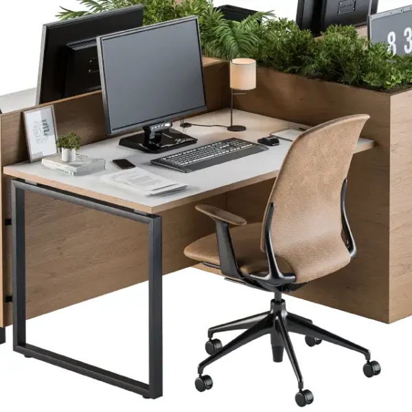 3DSky - Office Furniture Employee Set 21 - Image 3