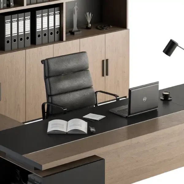 3DSky - Office Furniture Manager Set 18 - Image 2
