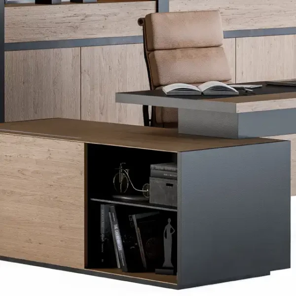 3DSky - Office Furniture Manager Set 09 - Image 4