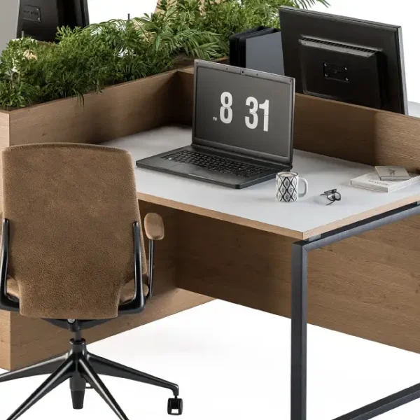 3DSky - Office Furniture Employee Set 21 - Image 2