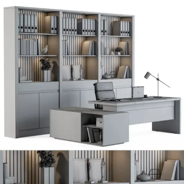 3DSky - Office Furniture Manager Set 09 - Image 5