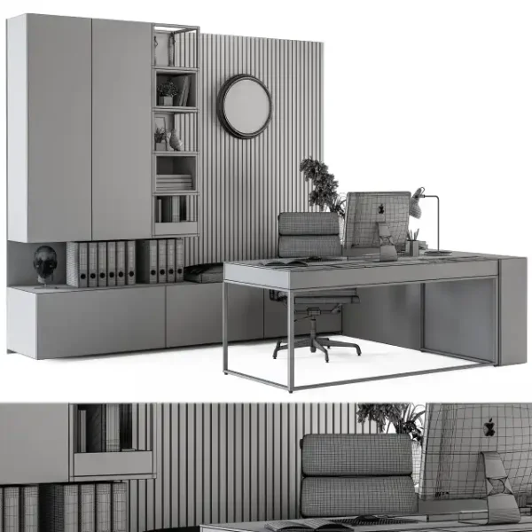 3DSky - Office Furniture Manager Set 11 - Image 5