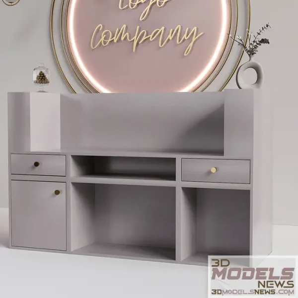 3DSky - Reception Desk 7 - Image 3