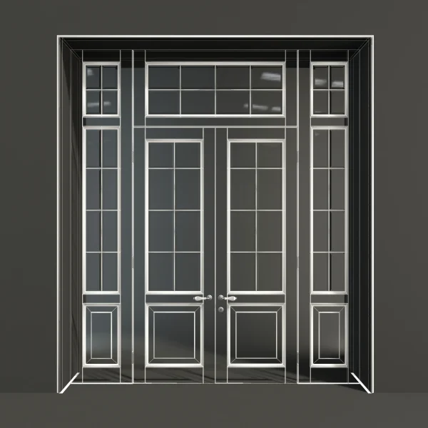 3DSky - Classic Wooden Door 1 - Image 2