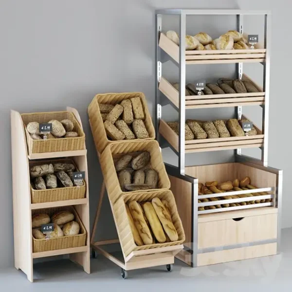 3DSky - Shelvings with Bread