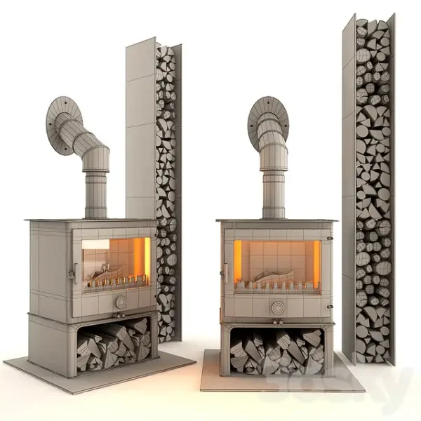 3DSky - Fireplace and Firewood - Image 3