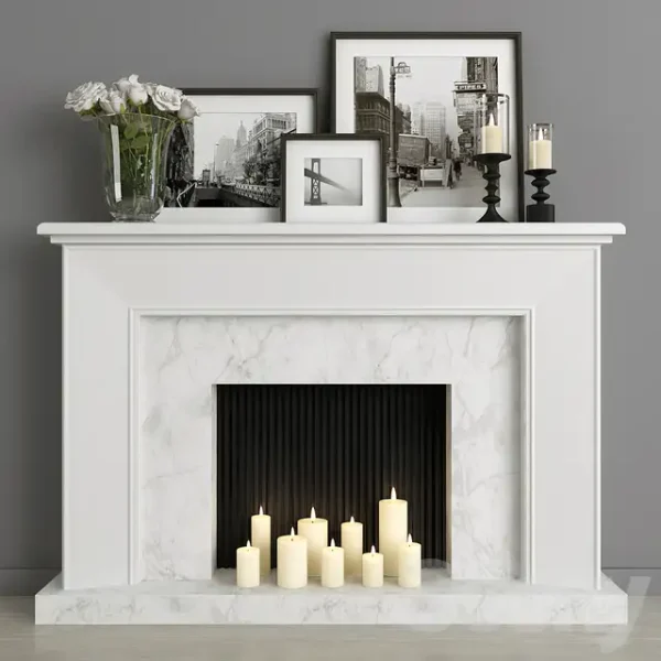 3DSky - Fireplace and Decor 17