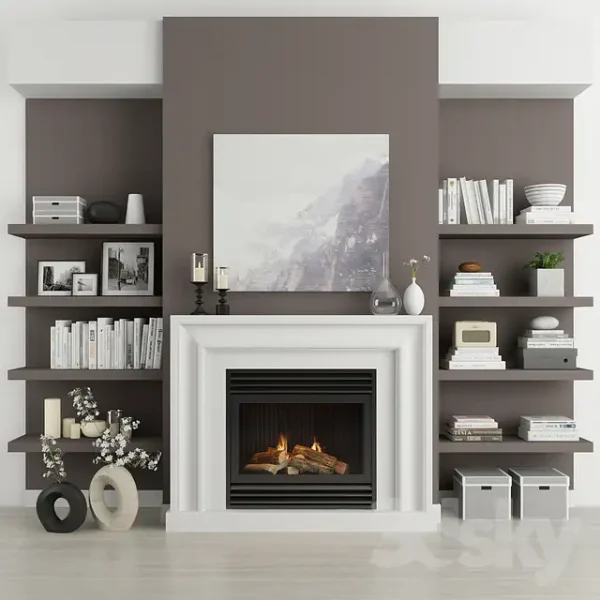 3DSky - Fireplace and Decor 19