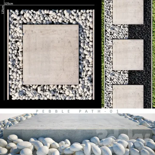 3DSky - PEBBLE PATH 1