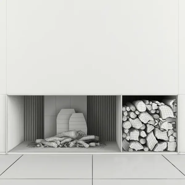 3DSky - Fireplace Modern 29 - Image 2