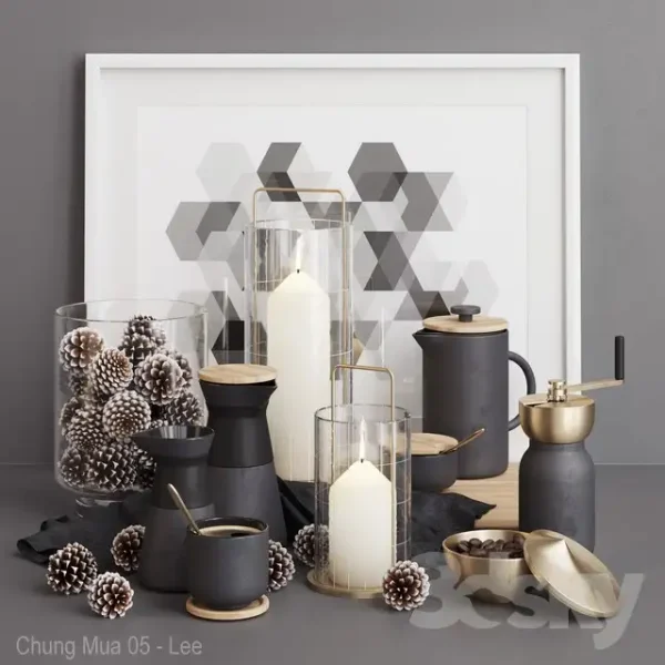 3DSky - Stelton Coffee Set
