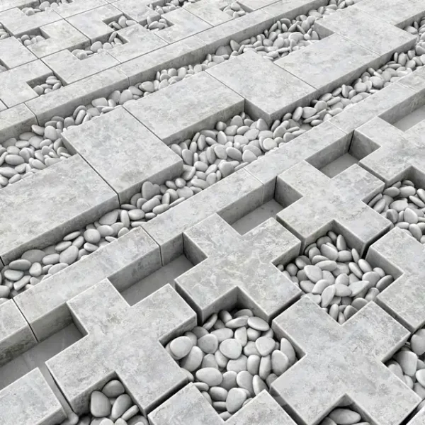 3DSky - Concrete Border Construction