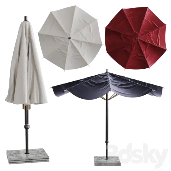 3DSky - Royal Botania SHA Outdoor Umbrella