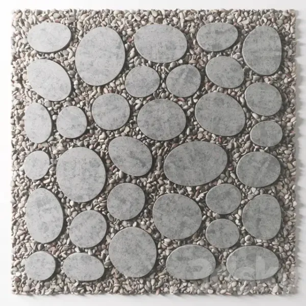 3DSky - Tile Square Oval Pebble N1 - Image 4