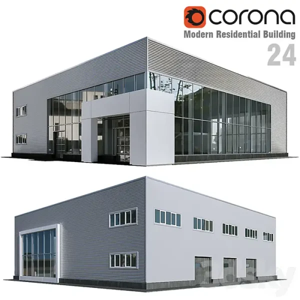 3DSky - Modern Residential Building 24