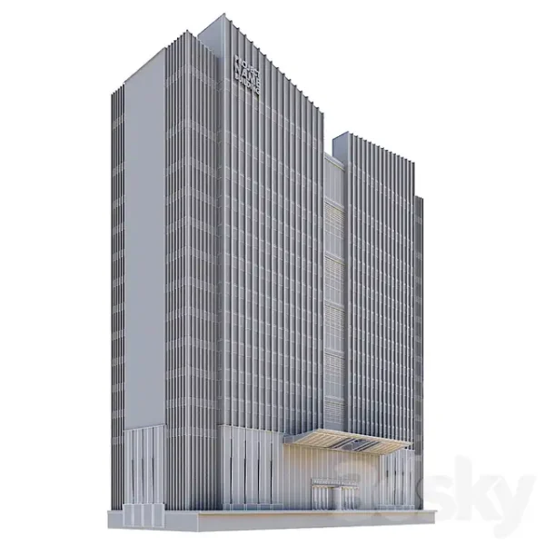 3DSky - Modern Residential Building 25 - Image 4